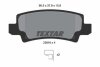 TOYOTA Тормозные колодки задн.Corolla 02- TEXTAR 2381601 (фото 1)