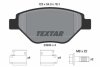 КОЛОДКИ ТОРМ. ПЕР. RENAULT MEGANE II 1.4 16V (11.0 TEXTAR 2393401 (фото 1)