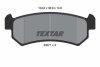 DAEWOO Тормозные колодки дисковые задн. Lacetti 04- Nubira 97- CHEVROLET TEXTAR 2407101 (фото 1)