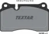 Колодки тормозные TEXTAR 2409801 (фото 2)
