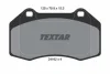 Колодки гальмівні дискові, комплект TEXTAR 2416201 (фото 1)