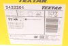 Колодки тормозные SUBARU LEGACY/OUTBACK/TRIBECA 03- перед.с датчиком (с противошумной пластиной Q+) TEXTAR 2422201 (фото 5)