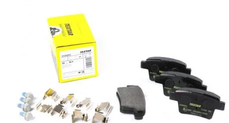 Тормозные колодки дисковые FORD MONDEO 3 -07 зад. TEXTAR 2426001