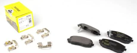 Гальмiвнi колодки, к-кт. (Колодки тормозные дисковые, к-кт.) TEXTAR 2427501