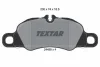 Колодки гальмівні дискові, комплект TEXTAR 2445901 (фото 1)