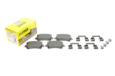 Колодки тормозные VW PASSAT/CC 07- задн. (с противошумной пластиной Q+) TEXTAR 2448302