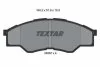 Колодки гальмівні дискові, комплект TEXTAR 2456701 (фото 1)