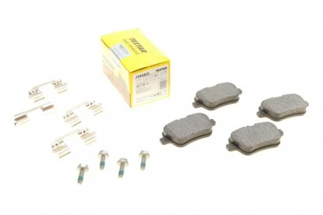 Комплект гальмівних колодок TEXTAR 2484805