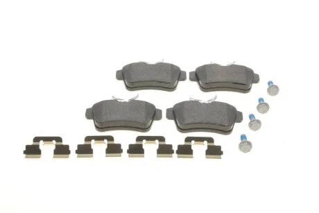 Тормозные колодки дисковые PSA C4/308 зад. (с противошумной пластиной Q+) TEXTAR 2492201