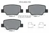 Колодки гальмівні дискові, комплект TEXTAR 2492601 (фото 1)