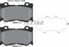 Колодки тормозные (передние) Infiniti FX/G/Q50 08- (Akebono) TEXTAR 2499401 (фото 2)