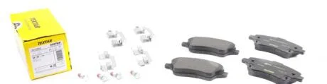 Комплект гальмівних колодок передн, FORD B-MAX, FIESTA, FIESTA VI, TOURNEO COURIER B460, TRANSIT COURIER B460, TRANSIT COURIER B460/MINIVAN 1.0-1.6D 06.08- TEXTAR 2513402