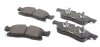 Колодки тормозные JEEP GRAND CHEROKEE IV(WK/WK2) перед. (с противошумной пластиной Q+) TEXTAR 2519002 (фото 2)