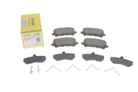 Комплект гальмівних колодок TEXTAR 2593201