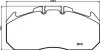 Тормозные колодки дисковые TRUCK RENAULT перед./задн. TEXTAR 2913105 (фото 1)