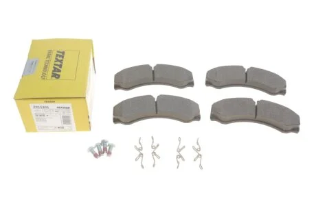 Торм. кол. пер. / зад., Sprinter 904 / VW LT 46, 1995-2006, (спарка) TEXTAR 2915301