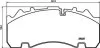 Колодки тормозные дисковые, комплект TEXTAR 2930701 (фото 1)