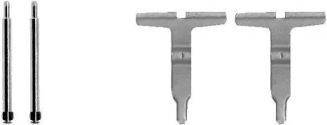 DB Р/к установки передних тормозных колодок W202,210,203 TEXTAR 82058800