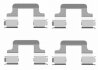 Комплектующие, колодки дискового тормоза TEXTAR 82502000 (фото 1)