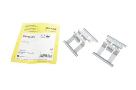 Монтажний набір гальмівних колодок задн PORSCHE CAYENNE VW TOUAREG 3.0D-4.8 01.10-12.18 TEXTAR 82515900