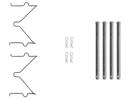 Комплект монтажный тормозных колодок TOYOTA LAND CRUISER PRADO(J12) перед. TEXTAR 82542900