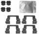 Комплект монтажный тормозных колодок LAND ROVER RANGE ROVER IV задн. TEXTAR 82547000 (фото 1)