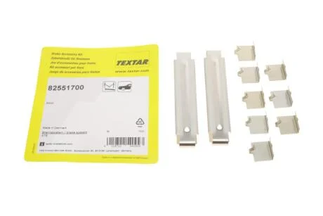 Мотажний комплект гальмівних колодок TEXTAR 82551700