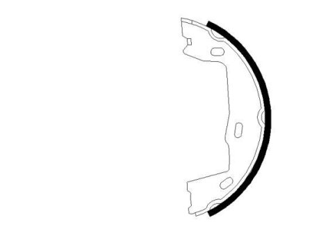 Тормозные колодки барабанные OPEL ASTRA F/VECTRA A/B зад. TEXTAR 91018400