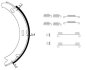Комплект тормозных колодок, стояночная тормозная система TEXTAR 91057100 (фото 1)