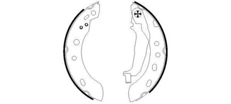 Колодки тормозные задние 440606F625 TEXTAR 91058300