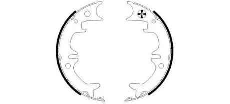 Тормозные колодки барабанные TOYOTA/LEXUS AVENSIS/CAMRY/ES -12 зад. TEXTAR 91059400