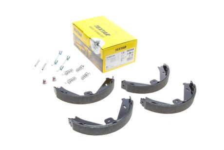 Колодки ручника, DB W204 - W212, 2009>, (в сборе) TEXTAR 91069100
