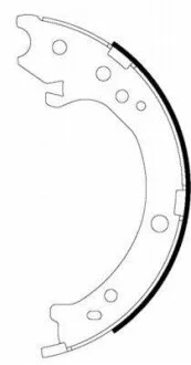 Фото 1 - комплект тормозных колодок, стояночная тормозная система TEXTAR 91072300 Комплект тормозных колодок, стояночная тормозная система TEXTAR 91072300 (фото 1)