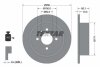 BMW Диск тормозной задний 316 82- 258 10 8.4 TEXTAR 92019200 (фото 1)