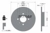 Диск тормозной передний PEUGEOT 106,205,309, 405 (247*10) TEXTAR 92029803 (фото 1)