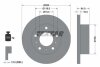 Диск тормозной передний CITROEN,FIAT,PEUGEOT (256*16) TEXTAR 92034400 (фото 1)