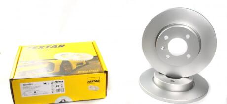 Диск тормозной перед. VW Golf 3/4, Passat SEAT Toledo, Inca (256*13)(кр.2) TEXTAR 92041703