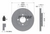 Диск тормозной VAG POLO 08- (с покрытием PRO) пер. TEXTAR 92072003 (фото 1)