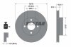 Диск тормозной SUZUKI BALENO/LIANA 96- 1.3-1.8 пер. TEXTAR 92104500 (фото 1)
