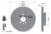 A_Диск гальмівний FORD/SEAT/VW Galaxy/Alhambra/T4 F D313mm 90-10 TEXTAR 92109905 (фото 1)
