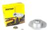 Диск тормозной NISSAN NOTE зад. (с покрытием PRO) TEXTAR 92154403 (фото 1)