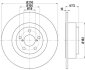 Тормозной диск TEXTAR 92158800 (фото 1)