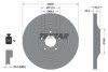 Диск тормозной VAG A8/PHAETON 02- задн.вент. (высокоуглеродистый с покрытием PRO+) TEXTAR 92177005 (фото 1)