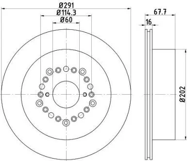 Тормозной диск TEXTAR 92179403