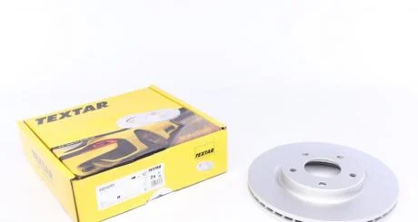 Диск тормозной NISSAN JUKE 10- перед.вент. (с покрытием PRO) TEXTAR 92232203