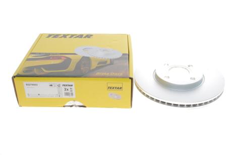 Диск гальмівний передн Лів/Прав (без маточини) FORD ECOSPORT 1.0-2.0 08.12- TEXTAR 92279003