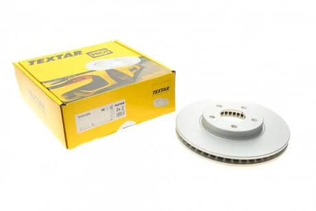 Диск тормозной FORD FOCUS IV(HN)/FOCUS IV(HP) перед. (высокоуглеродистый с покрытием PRO+) TEXTAR 92303405