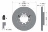 Диск торм. пер. Renault Maskott (3 -5 тон.) TEXTAR 93117400 (фото 1)