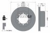 Диск торм. зад. Renault Maskott TEXTAR 93117600 (фото 1)