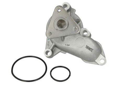 Насос охолоджуючої рідини, з ущільненням HYUNDAI ACCENT IV, ELANTRA IV, GETZ, I10 I, I20 I, I20 II, I30, I40 I, I40 I CW, IX20, IX35 KIA CARENS III, CARENS IV, CEE\'D, CERATO I 1.1D-1.7D 03.05- THERMOTEC D10326TT